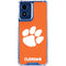 Clemson University Tiger Print Moto G 5G (2024) Clear Case