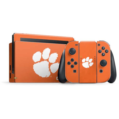 Clemson University Tiger Print Nintendo Skins