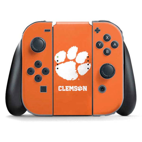 Clemson University Tiger Print Nintendo Skins