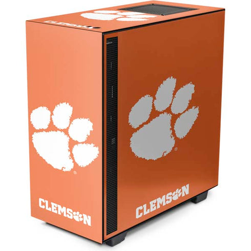 Clemson University Tiger Print NZXT H510 Compact ATX Mid-Tower Case Skin