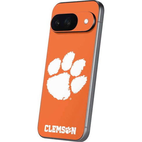 Clemson University Tiger Print Google Pixel 9 Skin