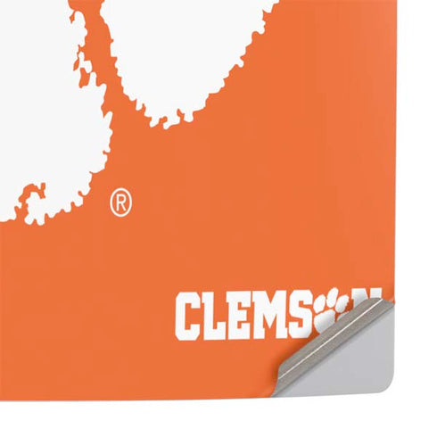 Clemson University Tiger Print PS5 Slim Digital Edition Console Skin