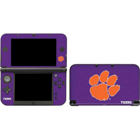 Clemson University Tiger Print Purple Nintendo Skins