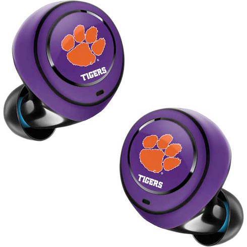Clemson University Tiger Print Purple Amazon Echo Buds Skin