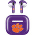 Clemson University Tiger Print Purple Apple AirPods (3rd Gen 2021) Skin