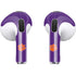 Clemson University Tiger Print Purple Apple AirPods (3rd Gen 2021) Skin