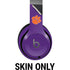 Clemson University Tiger Print Purple Beats Solo 4 Wireless Headphones Skin