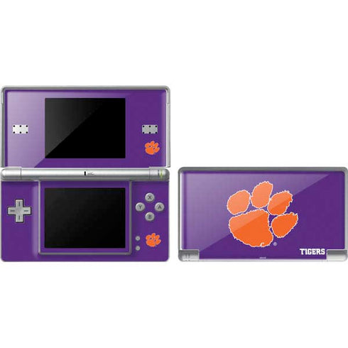 Clemson University Tiger Print Purple Nintendo Skins