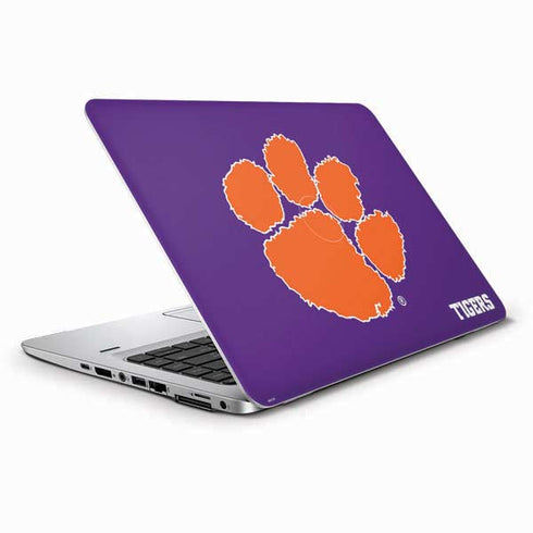 Clemson University Tiger Print Purple HP Elitebook Skin