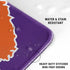 Clemson University Tiger Print Purple Gaming Mouse Pad