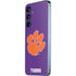 Clemson University Tiger Print Purple Galaxy A35 5G Skin