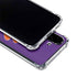 Clemson University Tiger Print Purple Galaxy A36 5G Clear Case