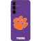 Clemson University Tiger Print Purple Galaxy A36 5G Skin