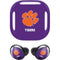 Clemson University Tiger Print Purple Galaxy Buds Pro Skin