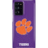 Clemson University Tiger Print Purple Galaxy Cases