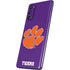 Clemson University Tiger Print Purple Galaxy S20 Fan Edition Skin