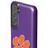 Clemson University Tiger Print Purple Galaxy S21 5G Pro Case