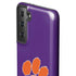Clemson University Tiger Print Purple Galaxy S21 Plus 5G Pro Case