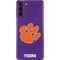 Clemson University Tiger Print Purple Galaxy S21 Plus 5G Skin