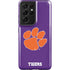 Clemson University Tiger Print Purple Galaxy S21 Ultra 5G Pro Case
