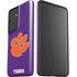 Clemson University Tiger Print Purple Galaxy S21 Ultra 5G Pro Case