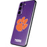 Clemson University Tiger Print Purple Galaxy S22 Skin