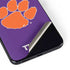 Clemson University Tiger Print Purple Galaxy S22 Skin