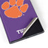 Clemson University Tiger Print Purple Galaxy S22 Ultra Skin