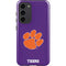 Clemson University Tiger Print Purple Galaxy S23 Plus Pro Case