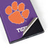 Clemson University Tiger Print Purple Galaxy S23 Ultra Skin