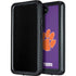 Clemson University Tiger Print Purple Galaxy S24 Plus Waterproof Case