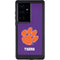 Clemson University Tiger Print Purple Galaxy S24 Ultra Waterproof Case