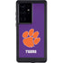 Clemson University Tiger Print Purple Galaxy S24 Ultra Waterproof Case
