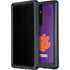 Clemson University Tiger Print Purple Galaxy S24 Ultra Waterproof Case