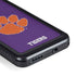 Clemson University Tiger Print Purple Galaxy S24 Waterproof Case