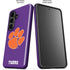 Clemson University Tiger Print Purple Galaxy S26 Plus Impact Case