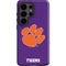 Clemson University Tiger Print Purple Galaxy S26 Ultra Impact Case