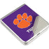 Clemson University Tiger Print Purple Galaxy Z Flip4 5G Skin