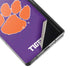 Clemson University Tiger Print Purple Galaxy Z Fold2 5G Skin
