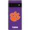 Clemson University Tiger Print Purple Google Pixel 6 Pro Skin