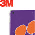 Clemson University Tiger Print Purple Apple iPad Skin