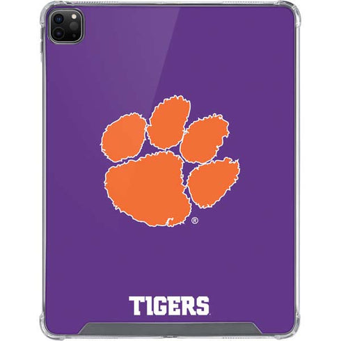 Clemson University Tiger Print Purple iPad Cases