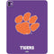 Clemson University Tiger Print Purple iPad Pro 13in M4 (2024) Skin