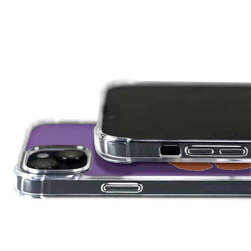 Clemson University Tiger Print Purple iPhone 13 MagSafe Case