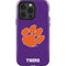 Clemson University Tiger Print Purple iPhone 13 Pro Impact Case
