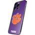 Clemson University Tiger Print Purple iPhone 13 Pro Skin