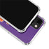 Clemson University Tiger Print Purple iPhone 14 Plus Clear Case