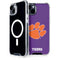 Clemson University Tiger Print Purple iPhone 14 Plus MagSafe Case