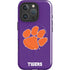 Clemson University Tiger Print Purple iPhone 16 Pro Magsafe Impact Case