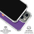 Clemson University Tiger Print Purple iPhone 16 Pro Max Clear Case